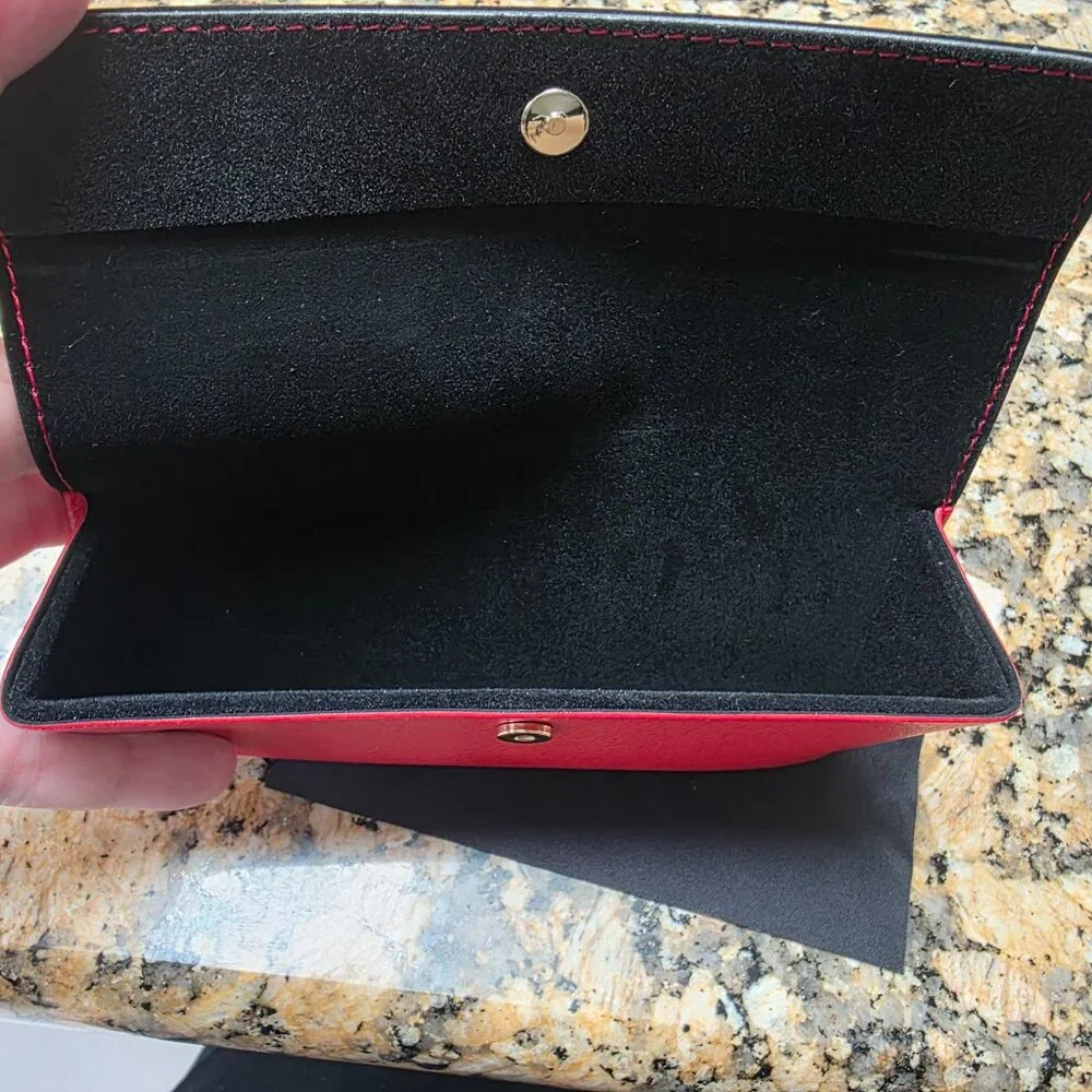 NEW Pink Black Stainless Steel Guess prescription frame